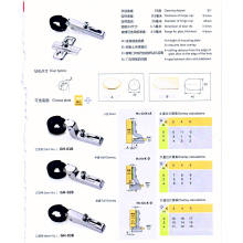 Gh-01b 26mm Glastürscharnier One Way (KEY LOCH)